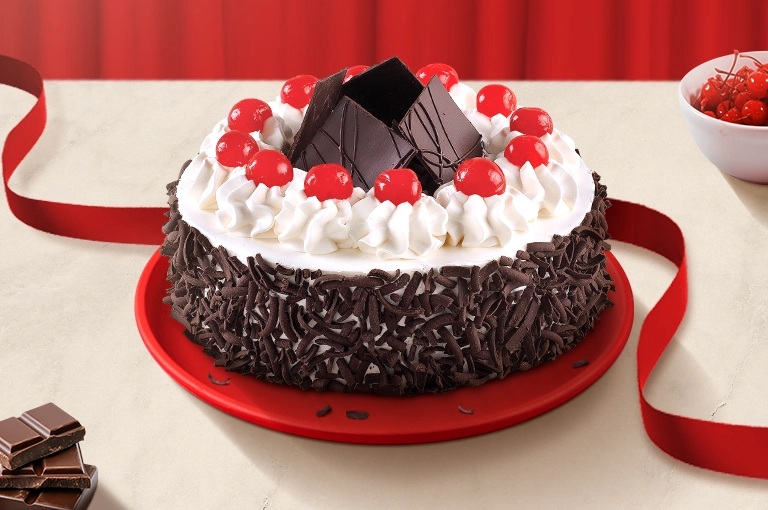 Red Ribbon Rectangular Cake Red Ribbon